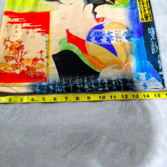 Japanese Pop Art Ukiyo-e Bodycon Dress - Picture 9 of 9